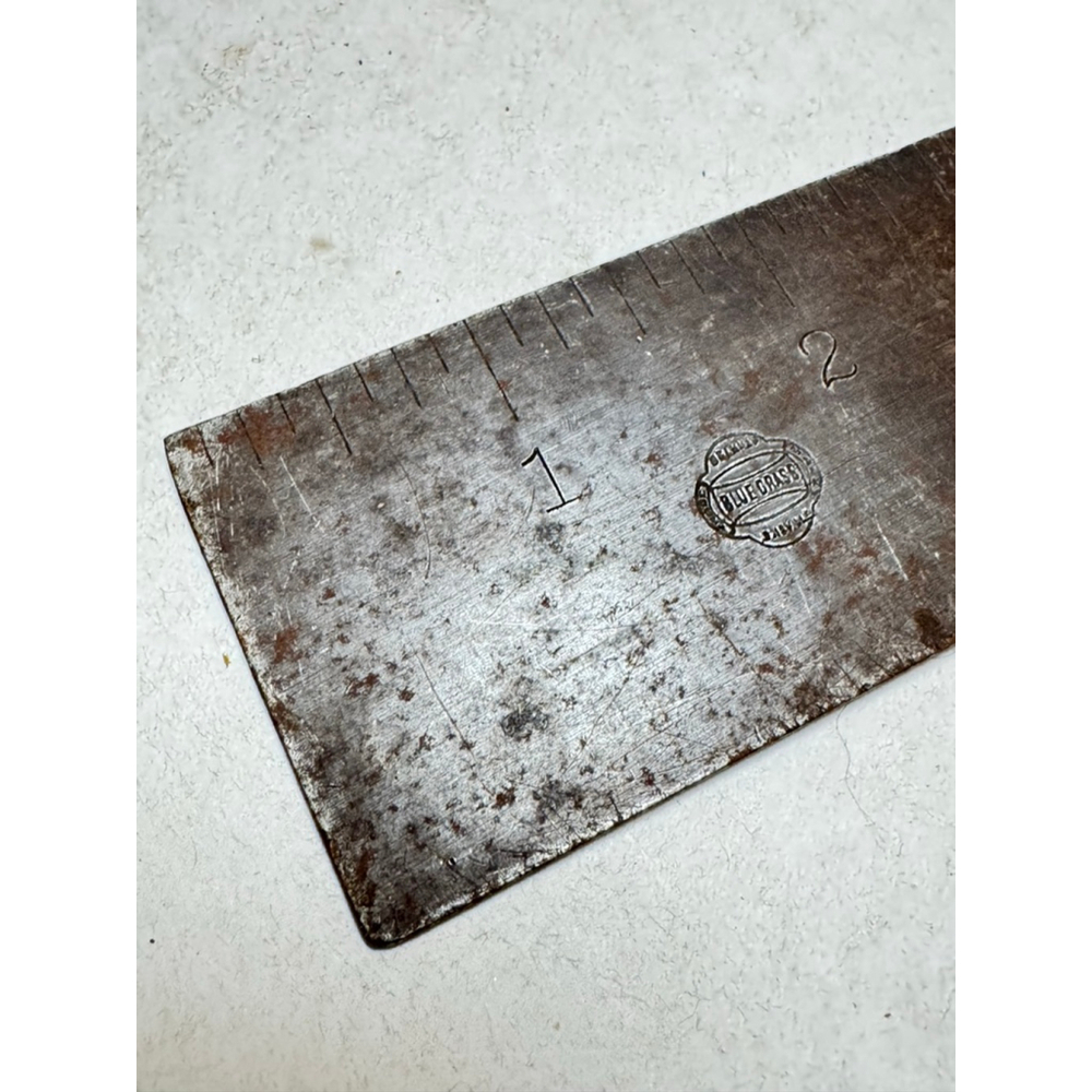 Blue Grass (Belknap Hardware & Manufacturing Co) Carpenters Square - Rosewood